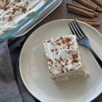 Tres leches cake with a touch of Puerto Rico – coconut milk