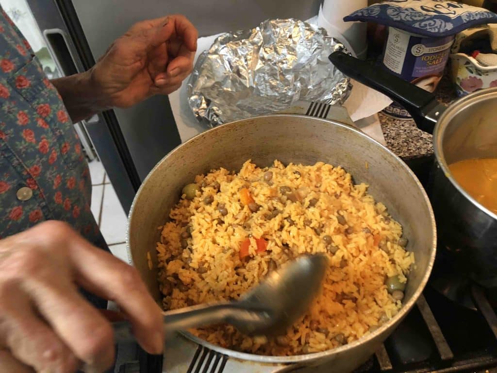 Dona Felipa arroz con gandules