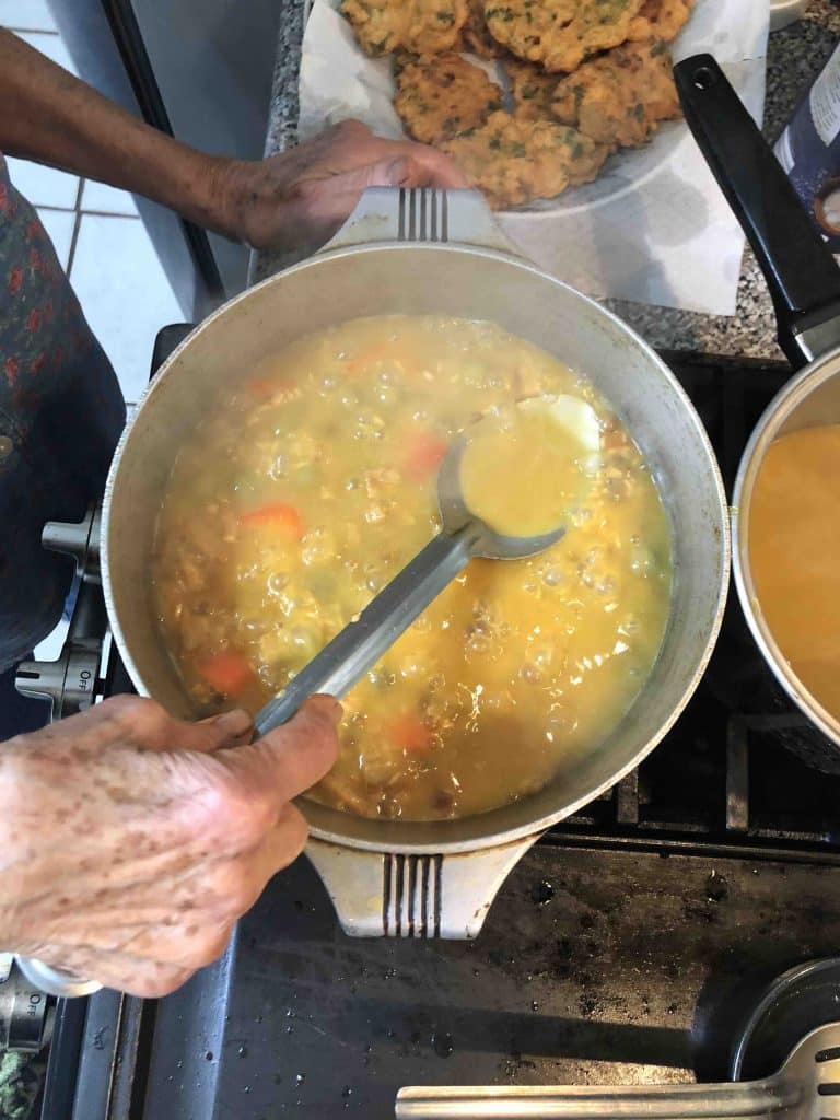 saltpork for arroz con gandules