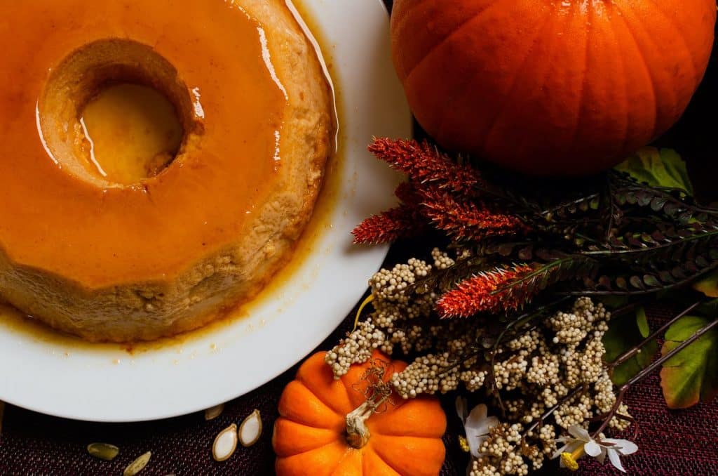 Pumpkin flan de calabaza