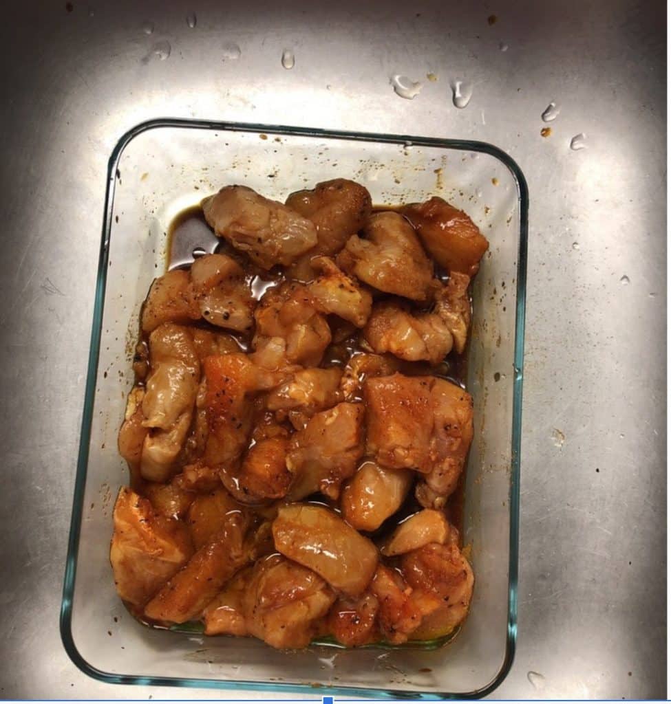 marinated chicken