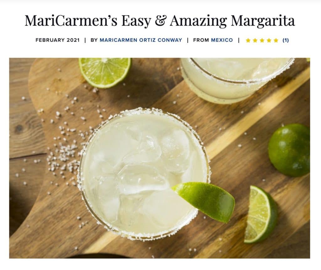 Easy & Amazing Margarita 2