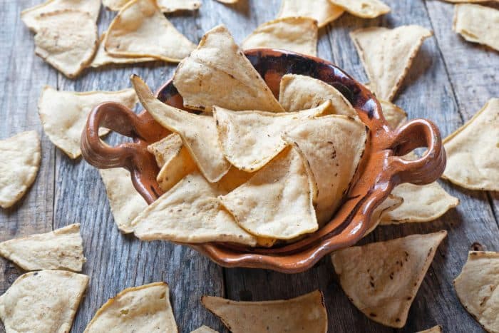 totopos tortilla chips