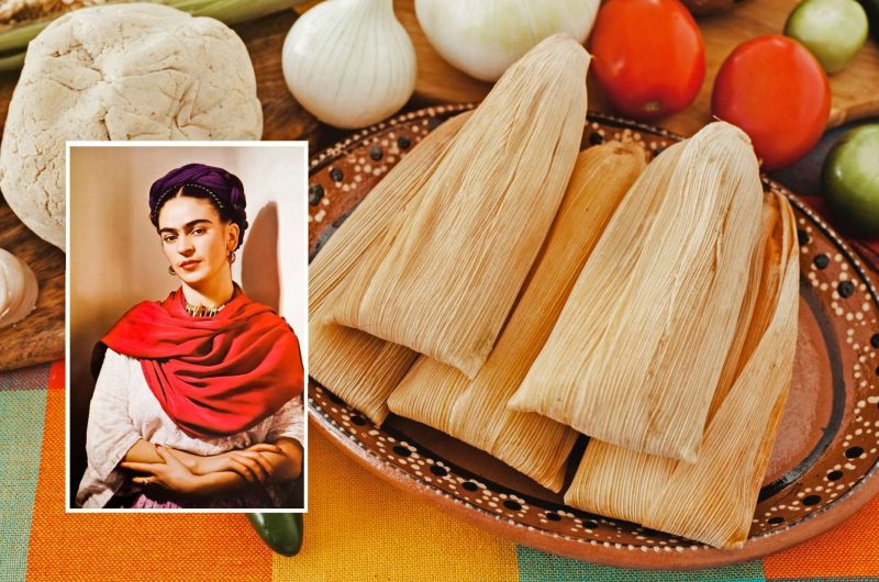 Frida Kahlo’s Red Tamales with Pork