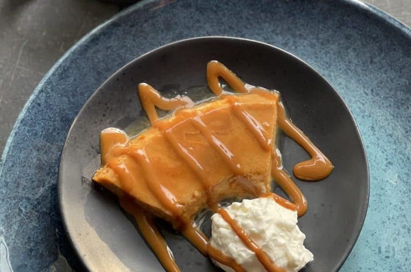 Alicia’s Flan Mixto: Argentinian Flan with Dulce de Leche & Whipped Cream