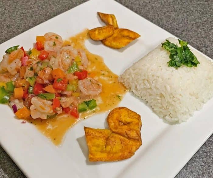 Ecuadorian shrimp ceviche