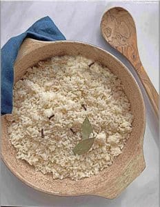 white rice arroz blanco Venezuelan style