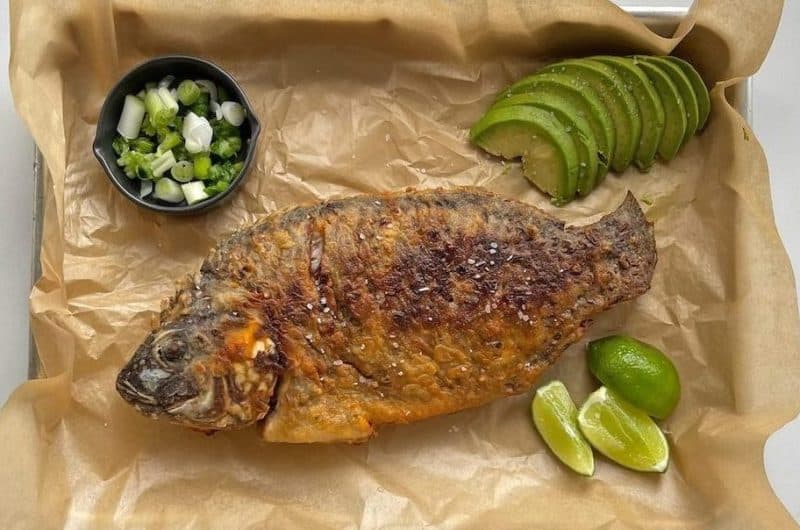 Fried Whole Mojarra from Colombia