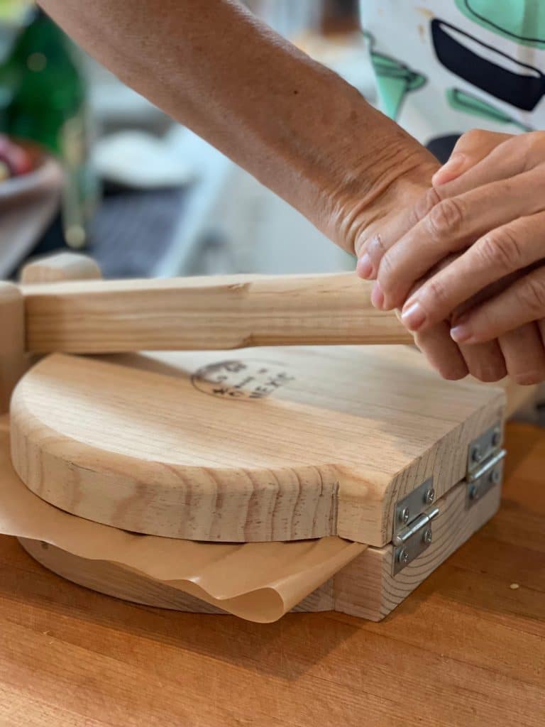 corn tortilla press