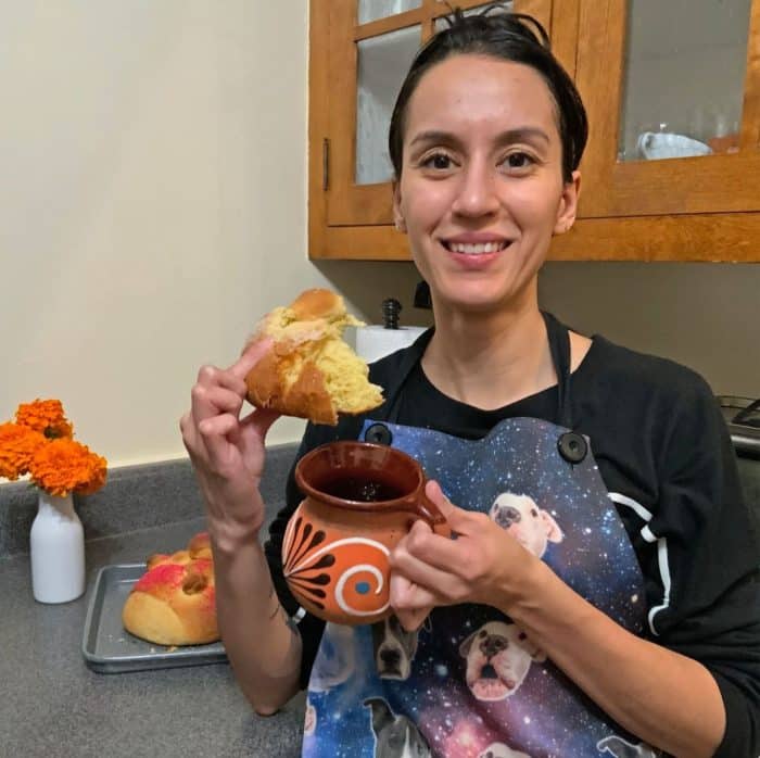 Day of the Dead pan de muerto Dia del Muerto Day of the Dead Making day of the dead bread Emilly