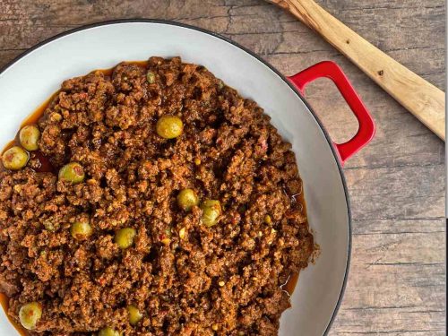 My Husband Pat's Puerto Rican Picadillo – Familia Kitchen