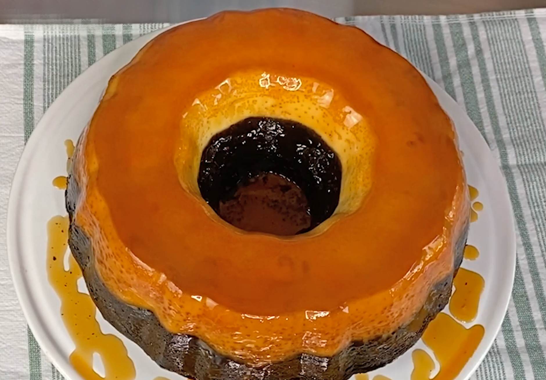 The Best Flancocho Ever—Dominican Cake + Flan – Familia Kitchen