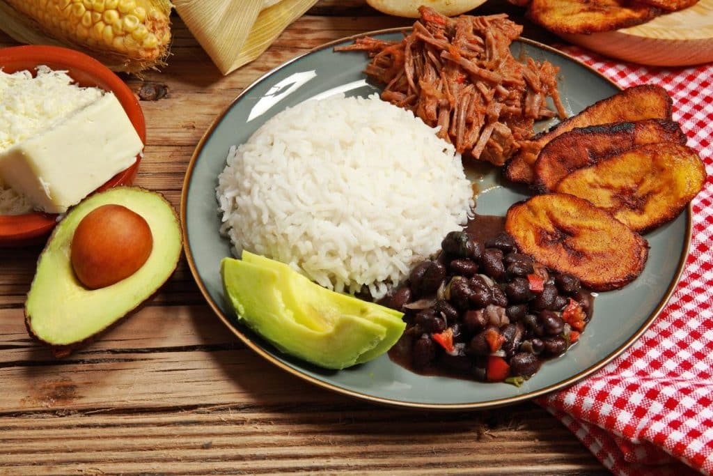 Pabellon criollo Venezuela