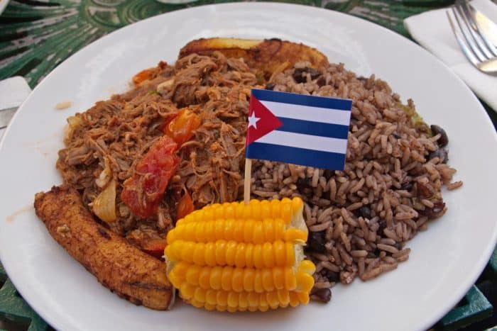 Cuban food ropa vieja