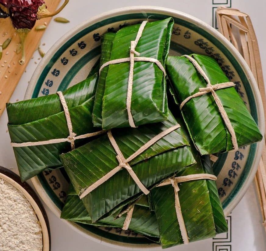 Tamales Huastecos in Banana Leaves Tamales en Hoja de Plátano