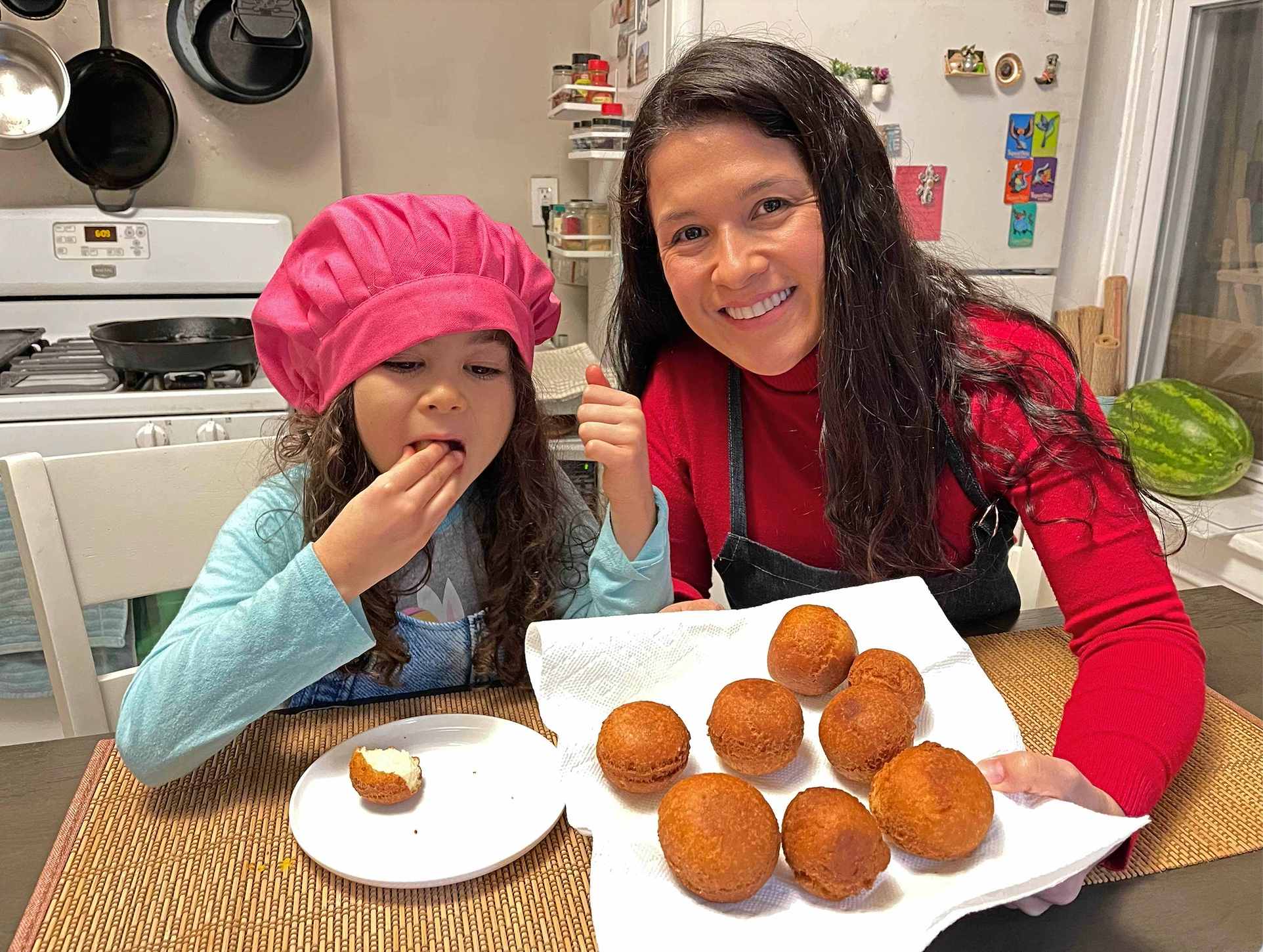 We Made Buñuelos from “Encanto” and Colombia! – Familia Kitchen