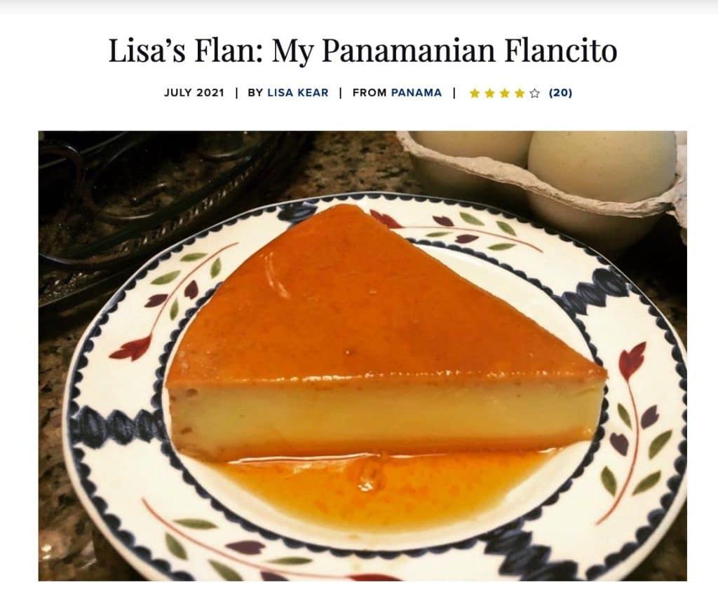 lisa kear flan Panama