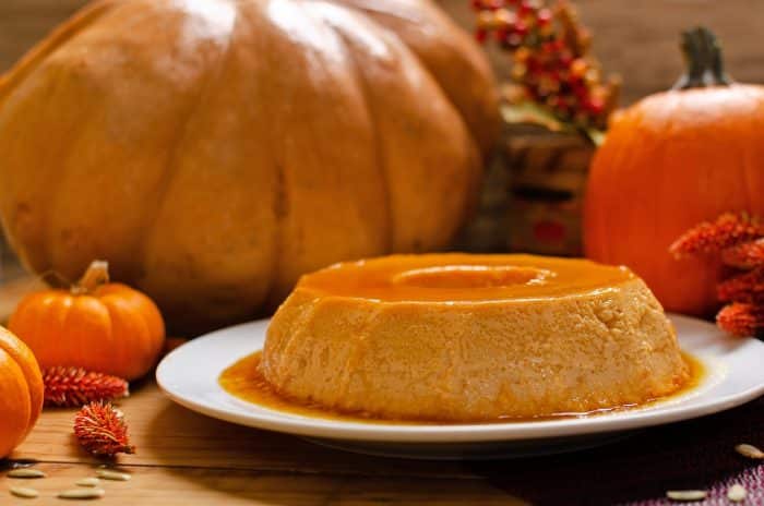 pumpkin flan