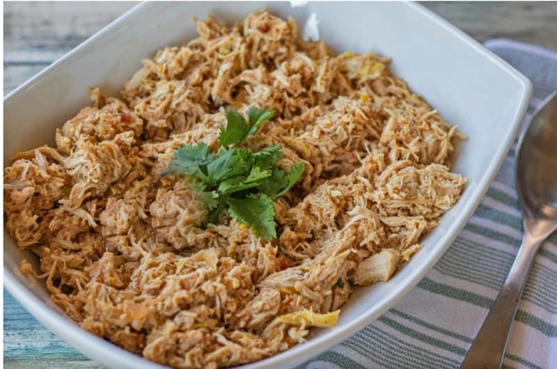 Easy Latino Crockpot Chicken—1 Recipe, 3 Meals