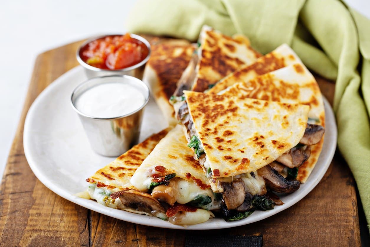 Quesadillas with Queso Fresco • Mama Latina Tips