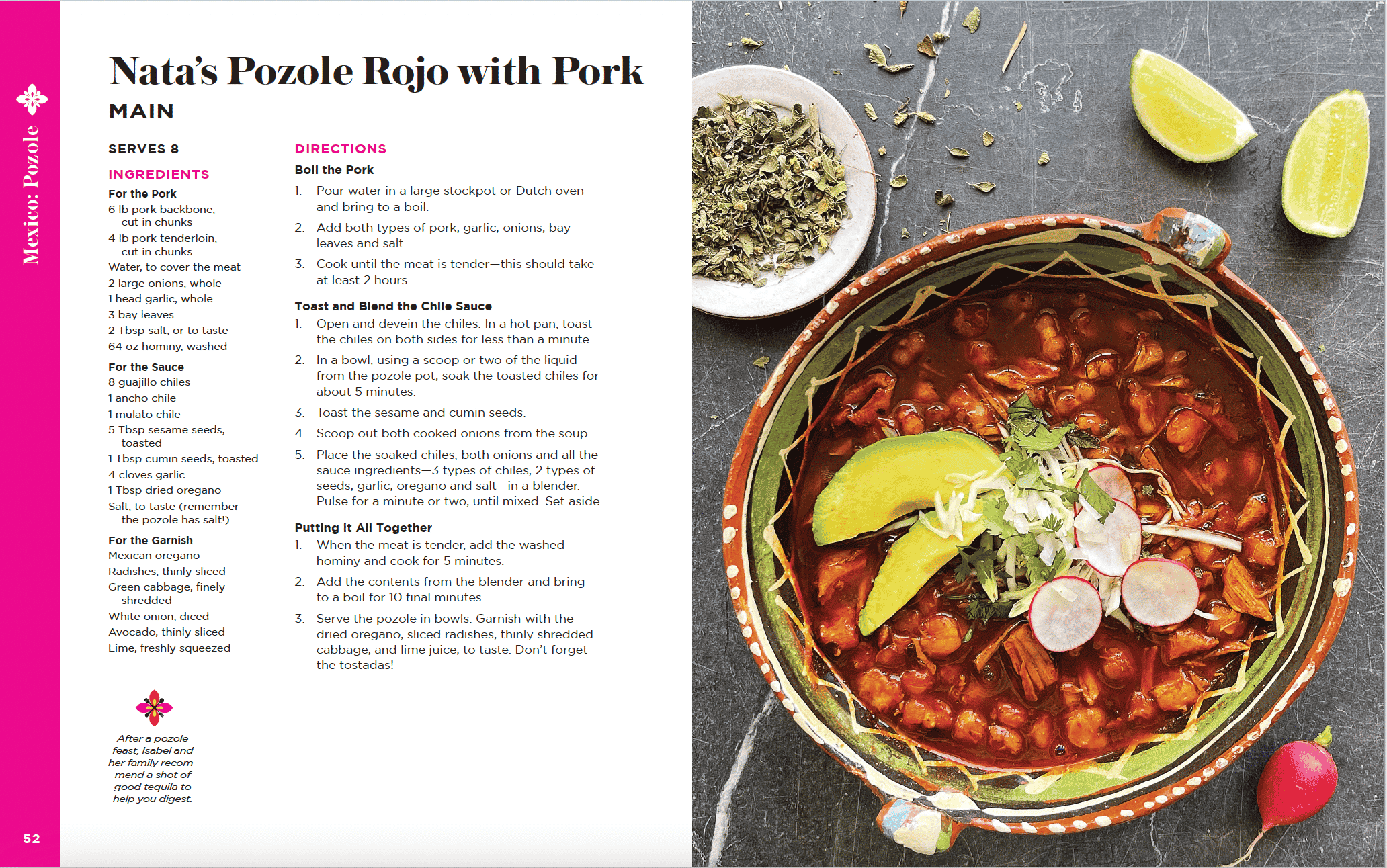 pozole rojo cookbook