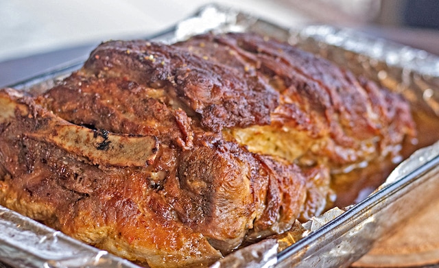 Dominican pernil