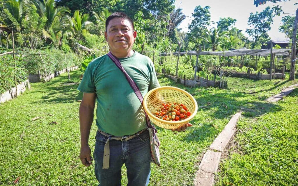 Belize food Indigenous farmer