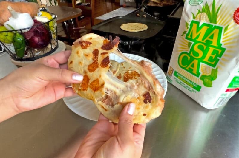 Gorditas with Beans & Queso, Like the Ones at Chicago’s La Chiquita