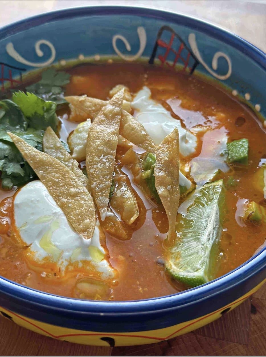 Tortilla Soup Or Sopa Azteca, Mexico’s Iconic Soup – Familia Kitchen