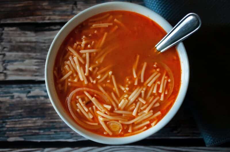 Lilia’s Sopa de Fideo, Easy & Delicioso Mexican Noodle Soup