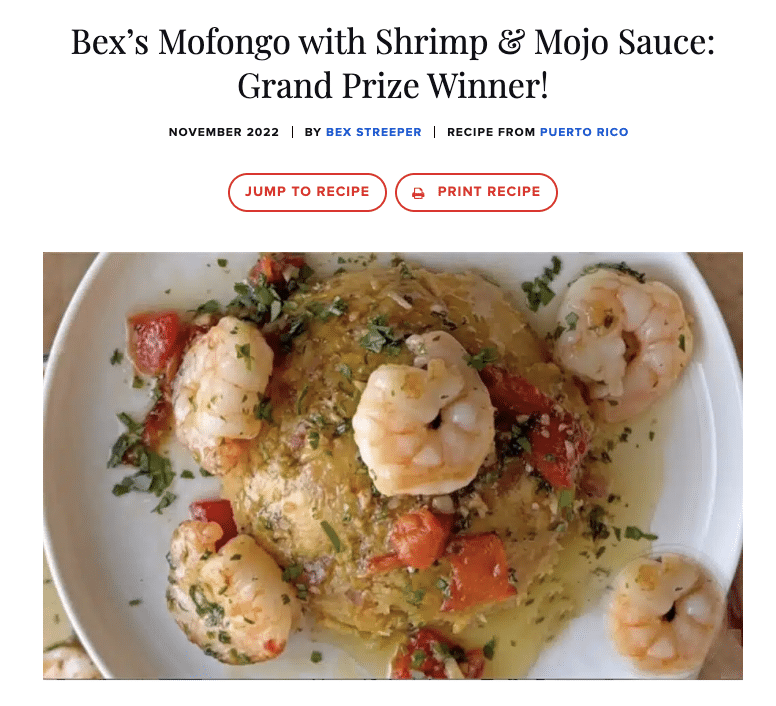 Garlic in mofongo recipe