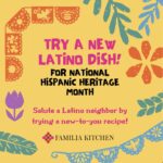 National Hispanic Month Familia Kitchen