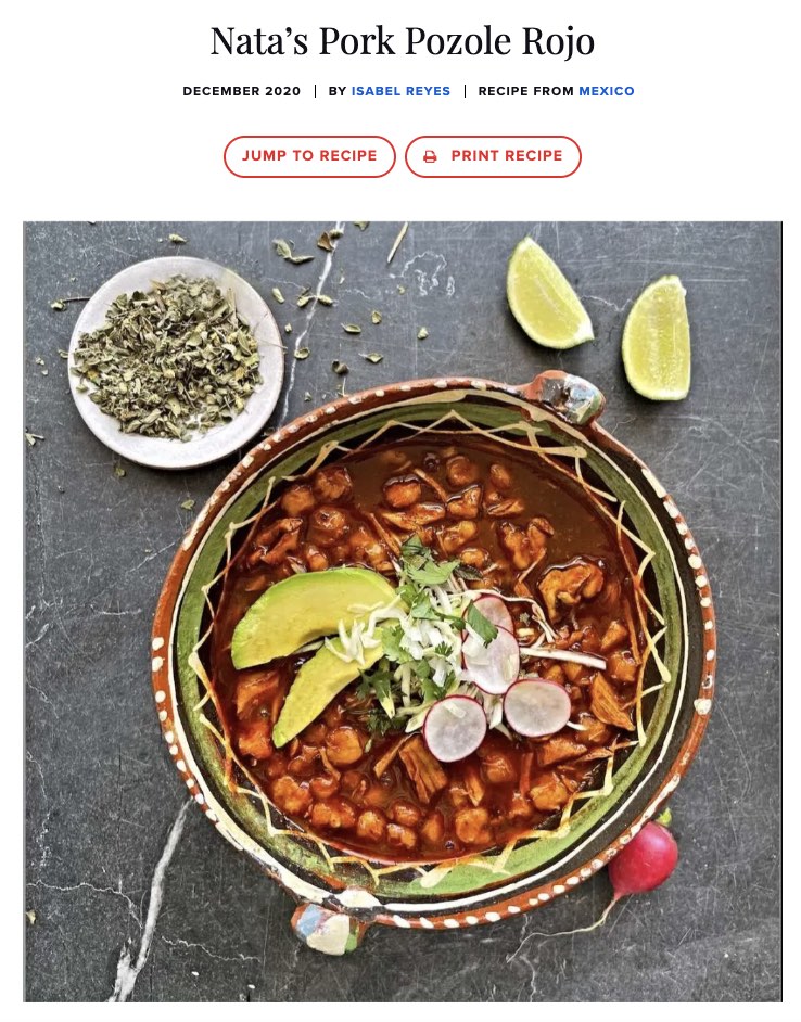 Pozole National Hispanic Month