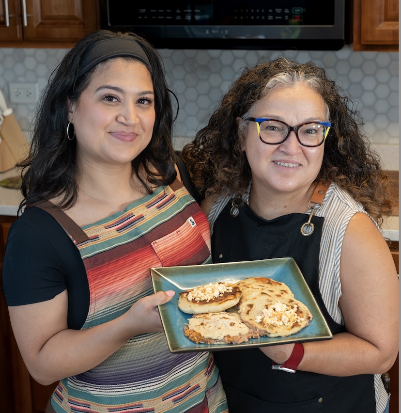 Gorditas made by Vivi Abeja and her mother Orelia for National Hispanic Month.