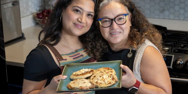 Gorditas made by Vivi Abeja and her mother Orelia for National Hispanic Month.